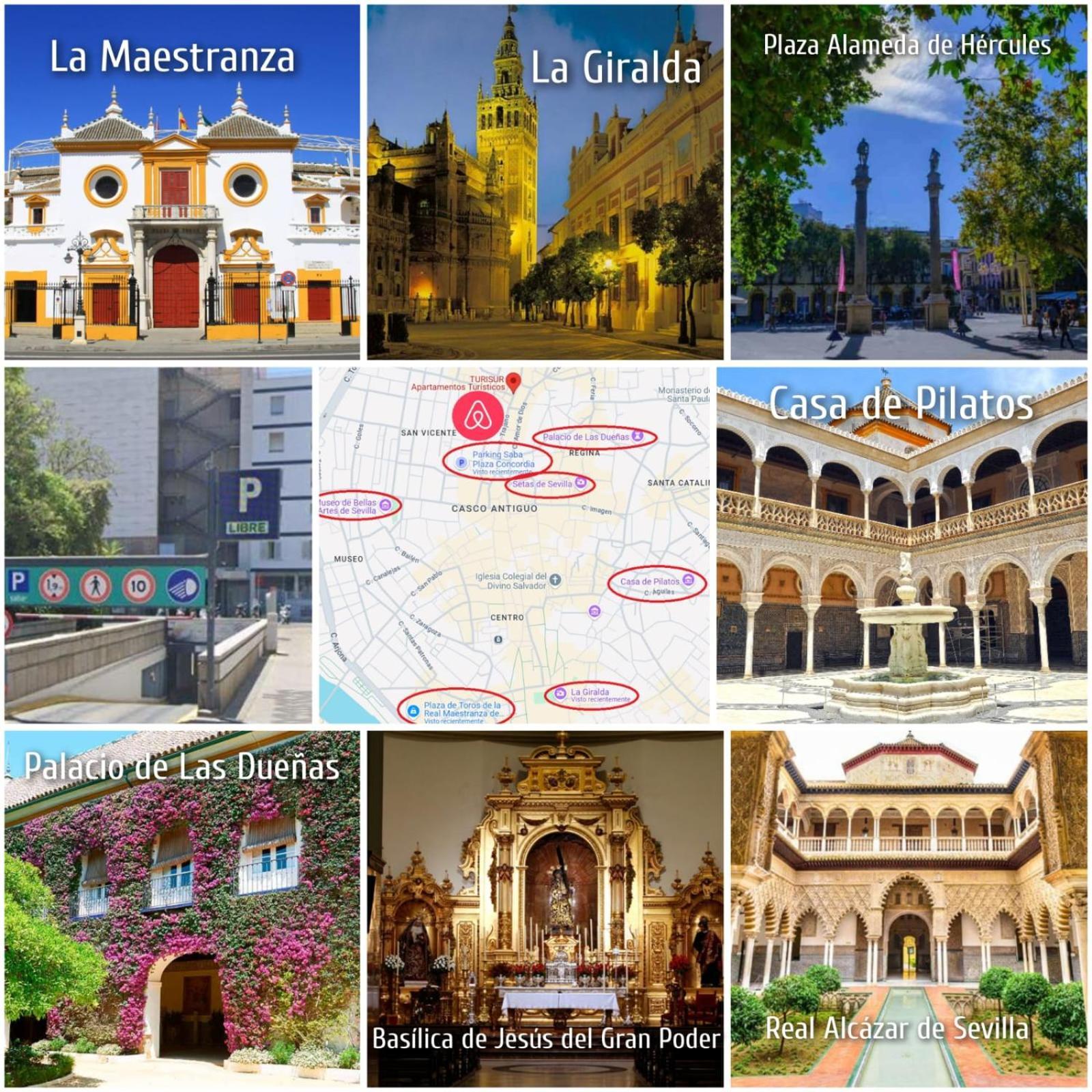 Apartamento En Sevilla Centro Con Vistas A La Plaza Alameda De Hercules - Hasta 6 Personas Zewnętrze zdjęcie